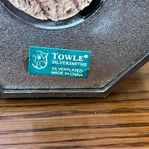 Octagonal silver-plated ABC Bank - Picture 6 of 6